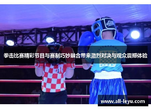 拳击比赛精彩节目与赛制巧妙融合带来激烈对决与观众震撼体验
